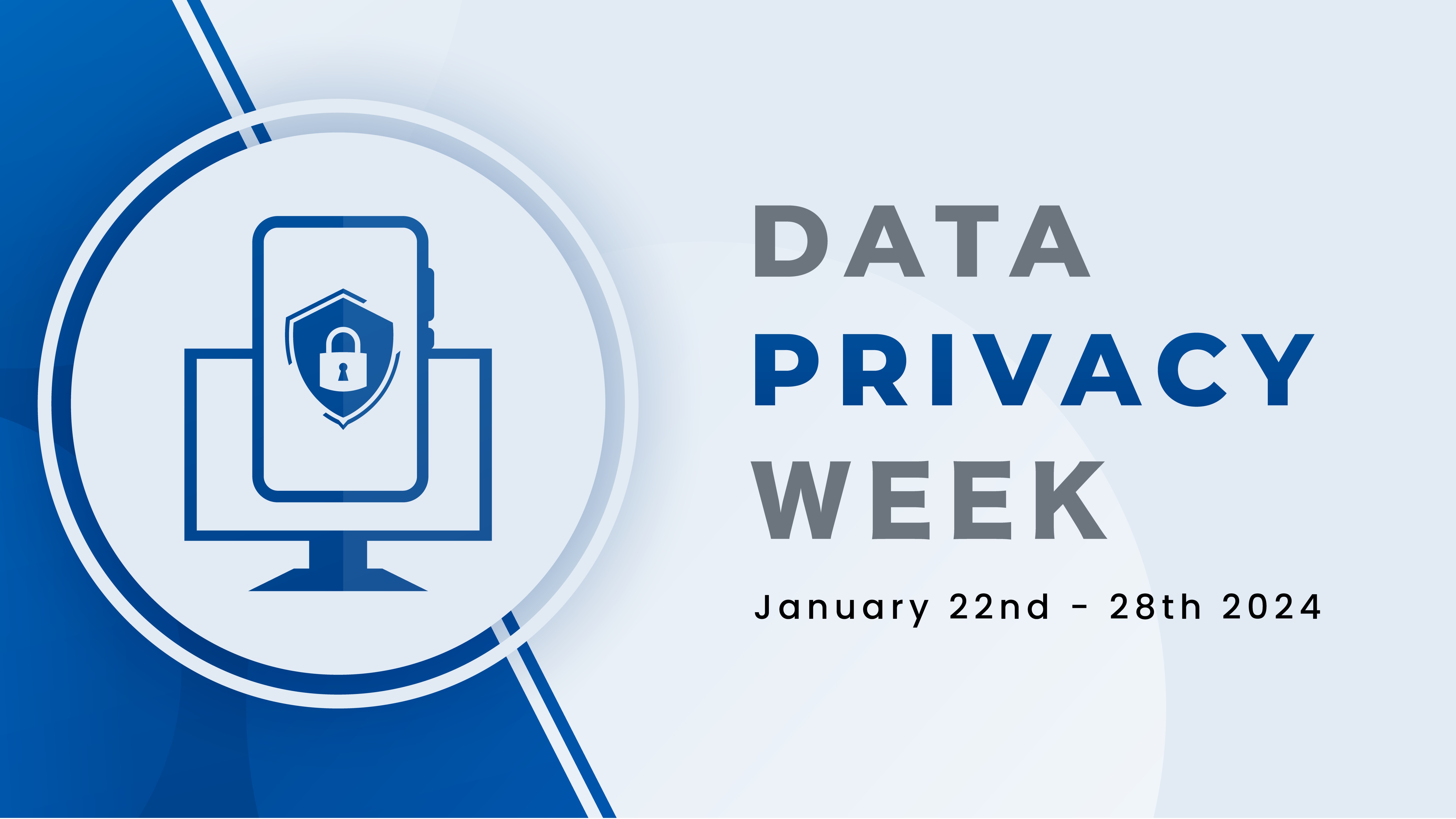 January 2024, Data Privacy Week graphic
